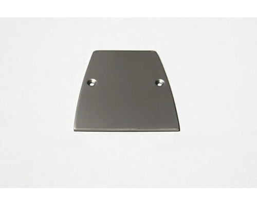 Abdeckplatte mit zwei Befestigungslöchern