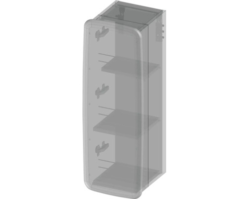 Sanitärschrank mit Regalböden