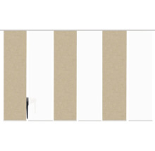 Flächenvorhang mit Textiloptik