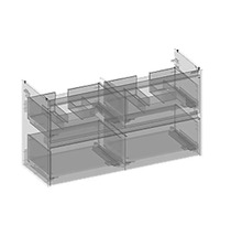 Waschtischunterschrank mit Schubladen