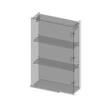 Spiegelschrank Devo Etna 2.0 rechts BxHxT 47.5x70x16 cm antique rose