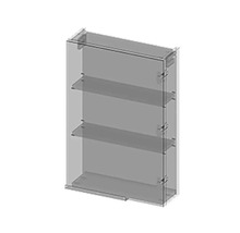 Spiegelschrank Devo Etna 2.0 rechts BxHxT 45x70x16 cm natural bardolino oak