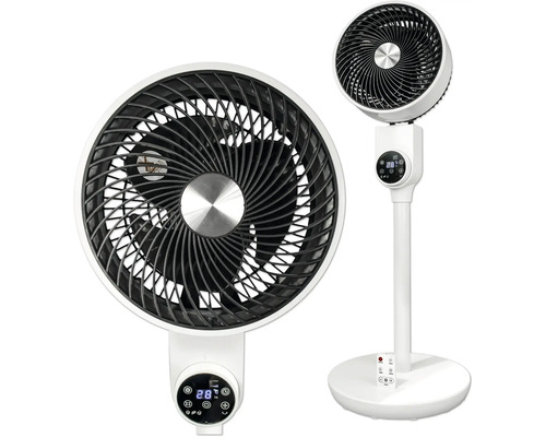 Standventilator mit digitaler Anzeige