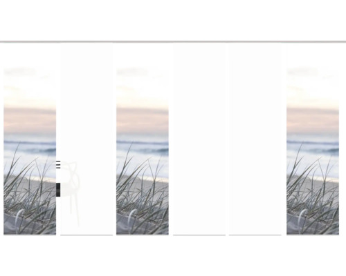 Strandtapete mit Meeresmotiv