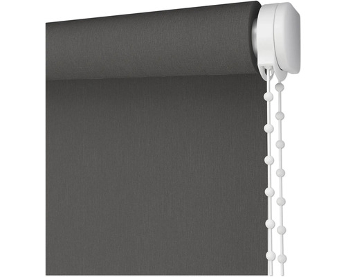 Graues Stoffrollo mit Kettenzug