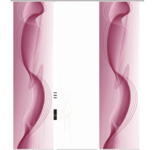 Schiebegardine mit abstraktem Design für Fensterdekoration