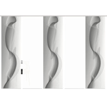 Schiebegardine mit abstraktem Muster