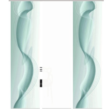 Schiebetür mit abstraktem Muster