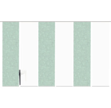 Schiebegardinen aus Stoff im Wohnraum