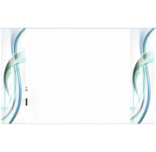 Vliestapete mit abstraktem Muster für Innenräume