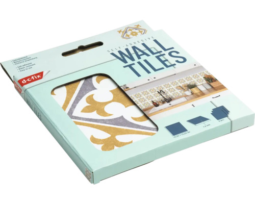 Verpackung selbstklebender Wandfliesen mit Muster
