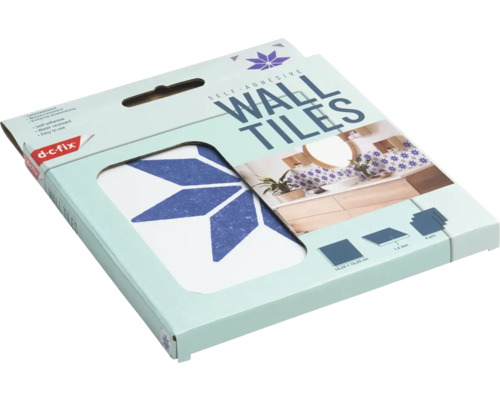 Verpackung selbstklebender Wandfliesen mit geometrischem Muster