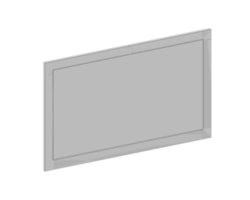 Rechteckige Badezimmerspiegel zur Wandmontage