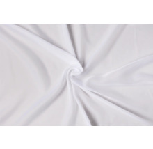 Weißer Dekostoff aus Voile