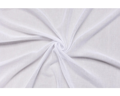 Weißer Gardinenstoff, leicht transparent, für Wohnraumgestaltung