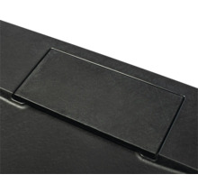 Duschwanne SCHULTE DWM-Tec 80 x 100 x 3.2 cm anthrazit matt strukturiert D2018010 57