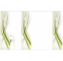 Raumteiler mit abstraktem Muster für Inneneinrichtung