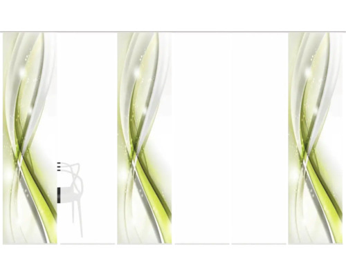 Raumteiler mit abstraktem Muster für Inneneinrichtung