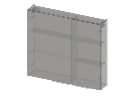 Spiegelschrank mit Einlegeböden