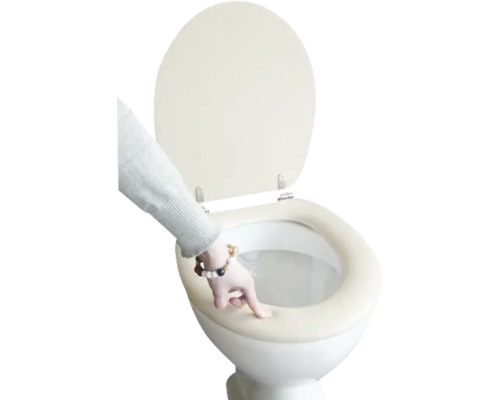 WC-Sitz ADOB Premium Soft beige gepolstert WC-Sitz ADOB Premium Soft beige gepolstert
