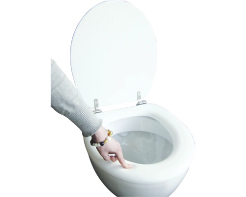 WC-Sitz ADOB Premium Soft weiß gepolstert