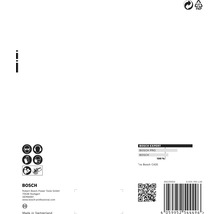 Informationen zu Bosch Werkzeugen, Sicherheitshinweise, Leistungsvergleich und Barcode.