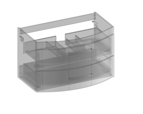 Unterschrank mit Schubladen für Badezimmer