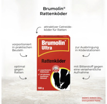 Rattenköder Brumolin Ultra 500 g-thumb-4