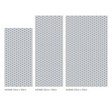 Duschrückwand mySpotti Shower Achill Fliesenoptik Muschel 255 x 100 cm SH-255100-1773-HB
