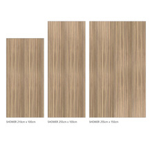 Duschrückwand mySpotti Shower Holzoptik Lärche 210 x 100 cm SH-210100-1938-HB