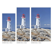 Duschrückwand mySpotti Shower Lighthouse Leuchtturm 210 x 100 cm SH-210100-1970-HB