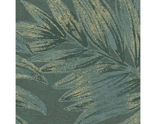 Nahaufnahme einer strukturierten Tapete mit Pflanzenmuster