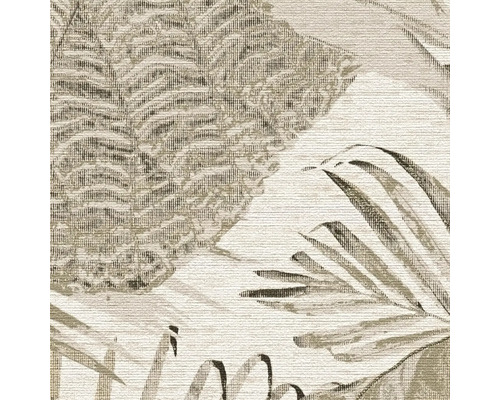 Tapete mit tropischem Pflanzenmuster