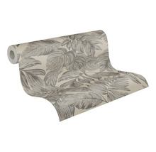 Tapetenrolle mit Blättermuster