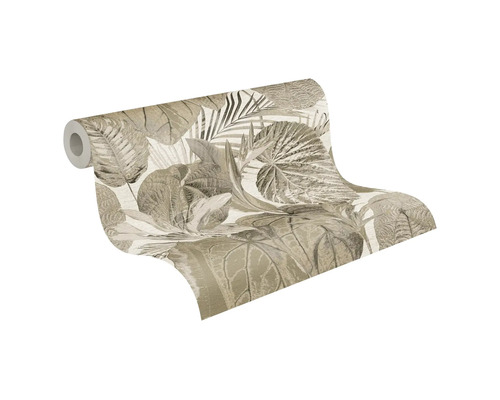 Tapetenrolle mit Pflanzenmuster