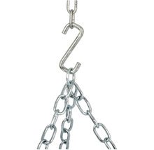 Metallkette mit S-Haken zur Befestigung