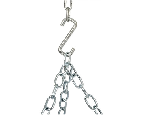 Metallkette mit S-Haken zur Befestigung
