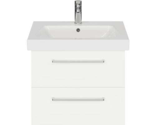 Waschtisch mit zwei Schubladen und Armatur