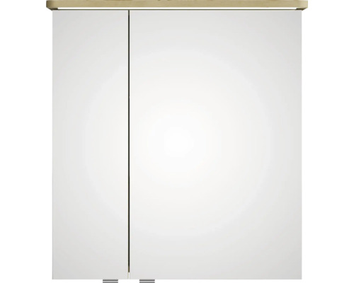 Spiegelschrank mit zwei Türen und Ablage