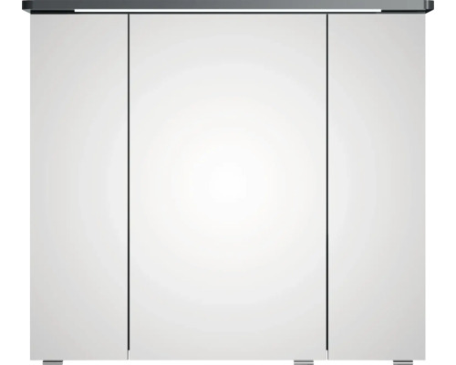 Spiegelschrank mit drei Türen und Beleuchtung