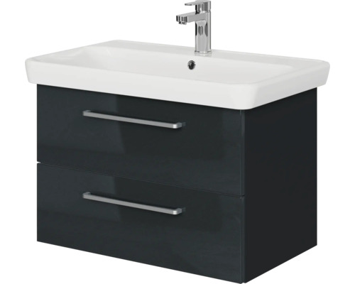 Waschtisch mit Unterschrank und zwei Schubladen