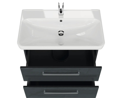 Waschtisch mit Unterschrank und zwei Schubladen für Badezimmer