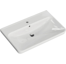 Badmöbel-Set Pelipal Sunline 105 BxHxT 80,5 x 56 x 48,5 cm Frontfarbe anthrazit mit Keramik-Waschtisch und Waschtischunterschrank