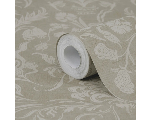 Tapetenrolle mit floralem Muster