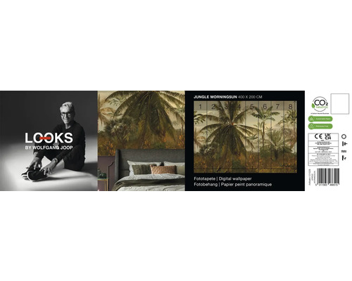 Looks by Wolfgang Joop Dschungel Morgen Digitaltapete 400x200 Zentimeter