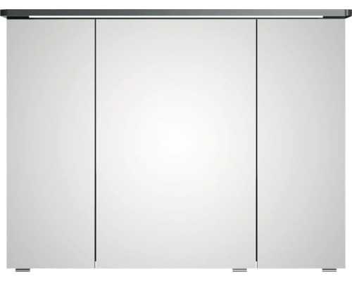 Spiegelschrank mit drei Türen und Beleuchtung