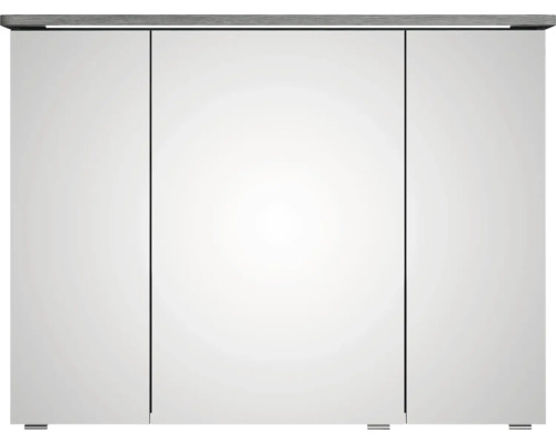 Spiegelschrank mit drei Türen und Beleuchtung