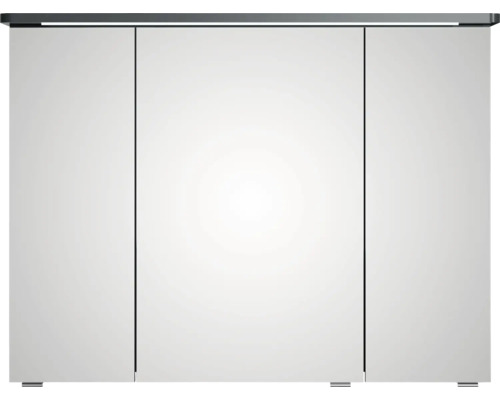 Spiegelschrank mit drei Türen und Beleuchtung