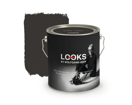 LOOKS by Wolfgang Joop Wandfarbe Dark Grey 2,5 l