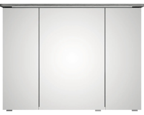 Spiegelschrank mit drei Türen und Beleuchtung